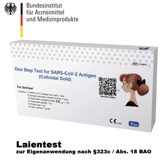 Getein Biotech Selbsttest Covid-19 Antigen Schnelltest